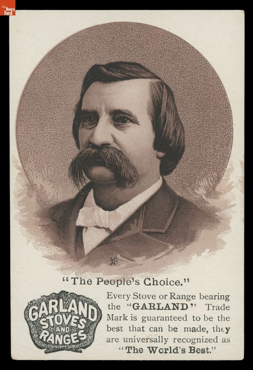 Trade Card for Garland Stoves and Ranges, "The People's Choice," 1884