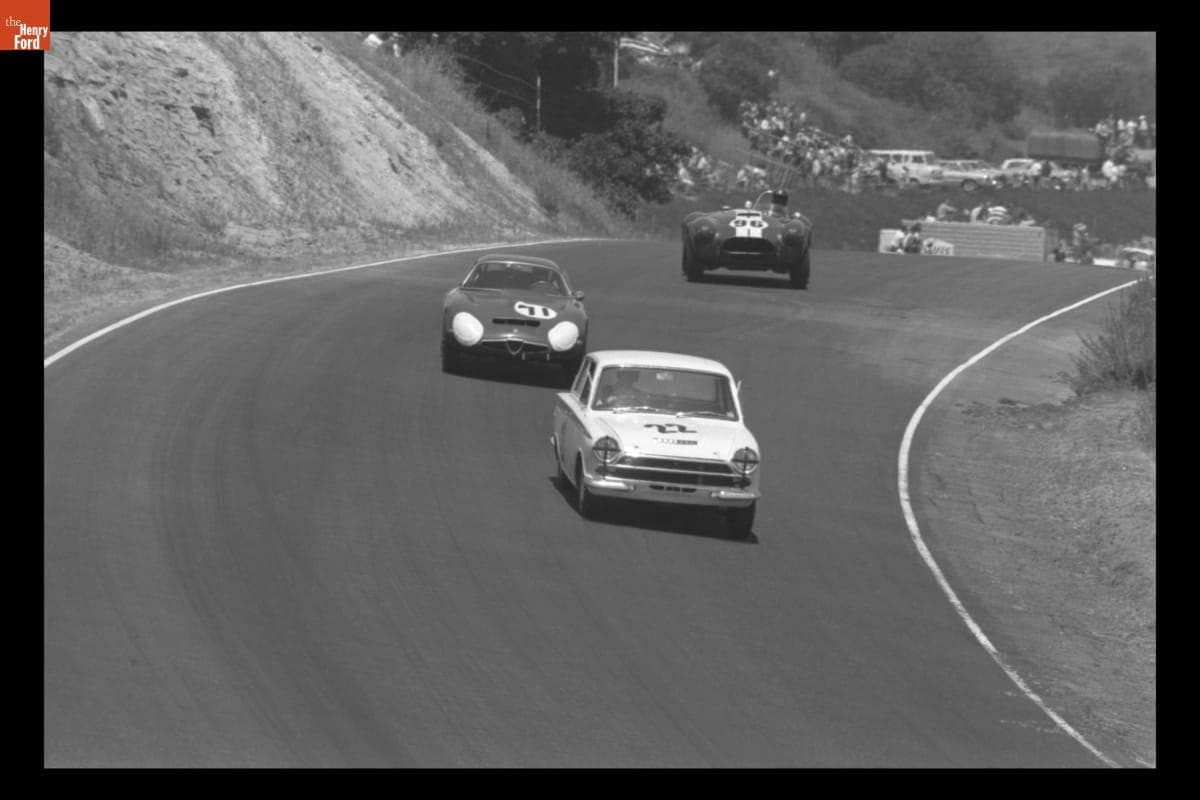 GT Race at the U.S. Road Racing Championship, Laguna Seca, Monterey, California, May 1965