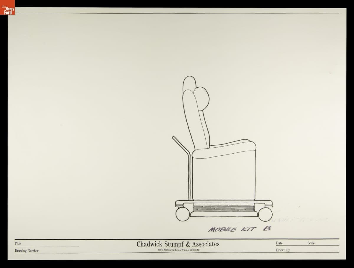 Notal Design Chair, "Mobile Kit B," 1979-1980