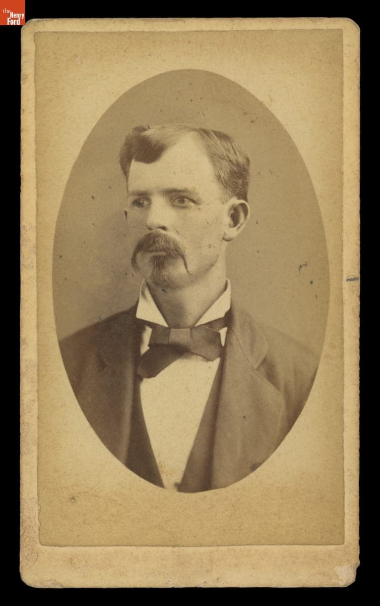 Portrait of a Man with Mustache and Goatee, 1880-1889