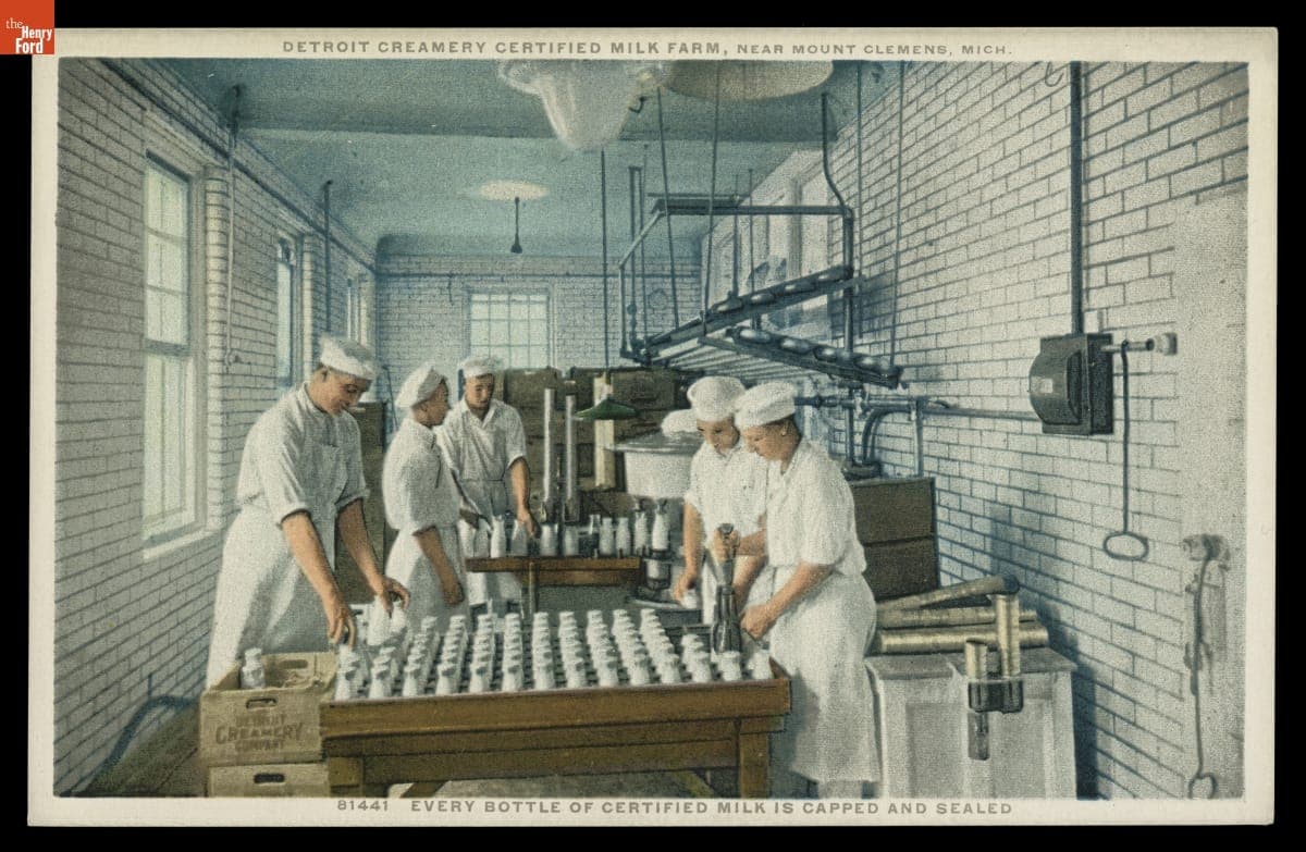 Every Bottle of Certified Milk is Capped and Sealed, 1920-1930