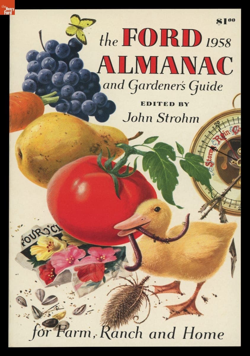 The Ford Almanac and Gardener's Guide for Farm, Ranch and Home, 1958