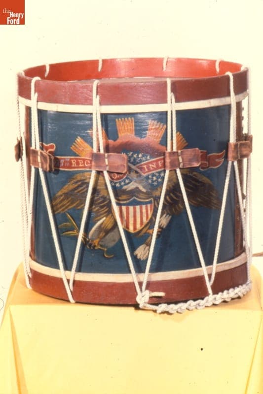 Snare Drum Used by Frank G. Campbell, 17th Michigan Infantry Regiment, 1864