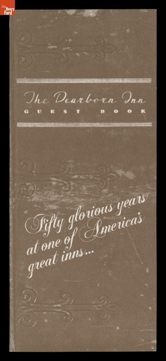 "The Dearborn Inn: Fifty Glorious Years at One of America's Greatest Inns...," 1981
