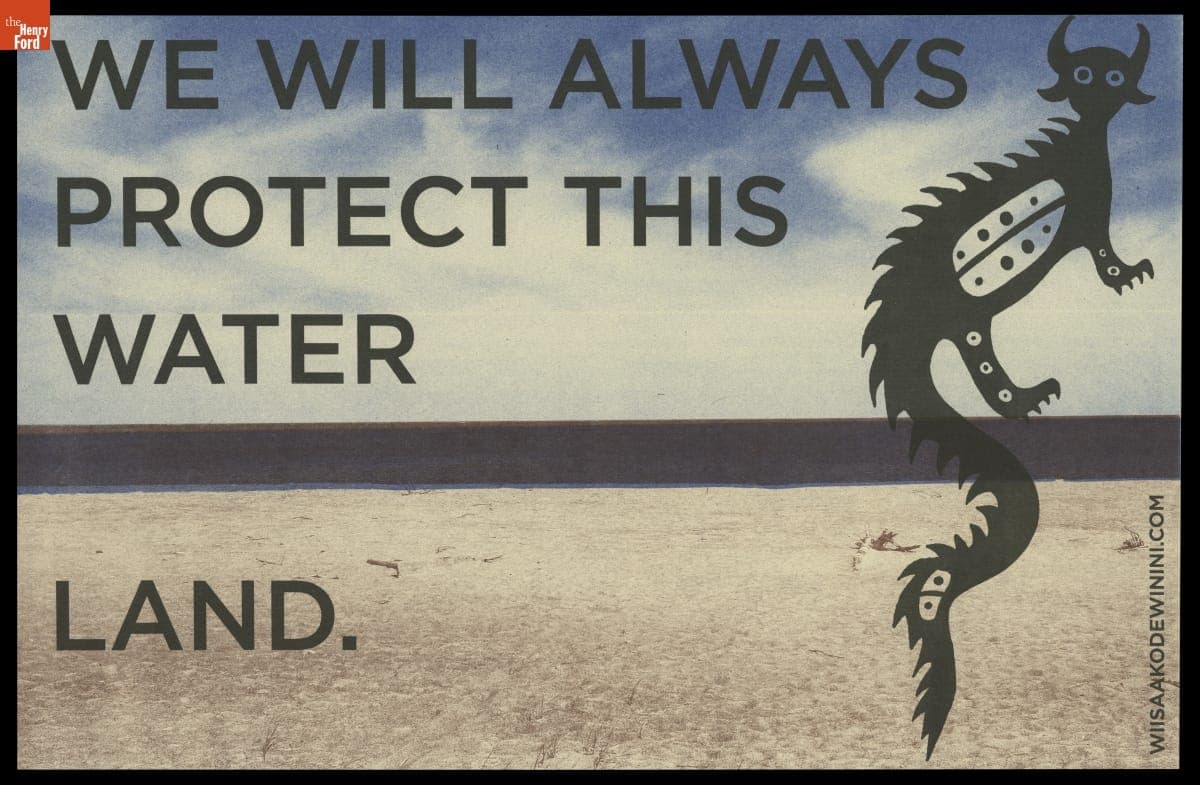 "We Will Always Protect This Water / Land," January 2020