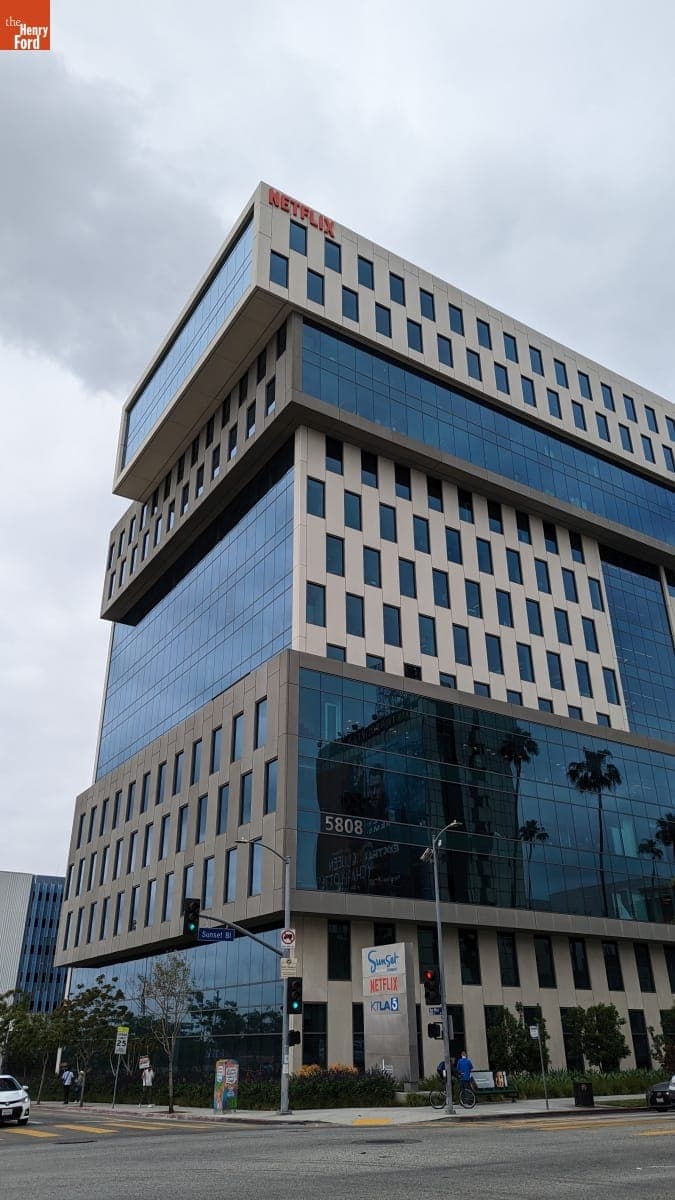 Netflix EPIC Office at Bronson Studios on Sunset Boulevard, Los Angeles, June 3, 2023