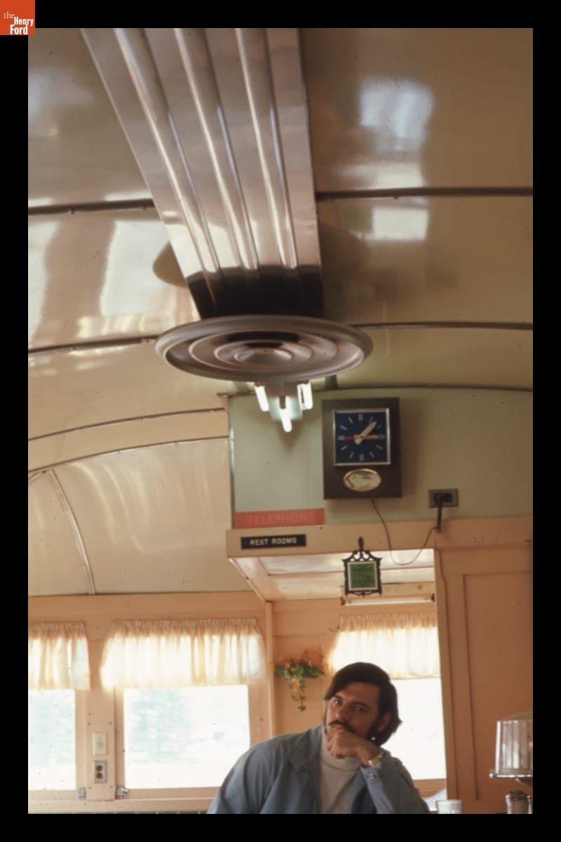 Vent Detail in 9 & 20 Diner, Castleton-on-Hudson, New York, 1970-1979