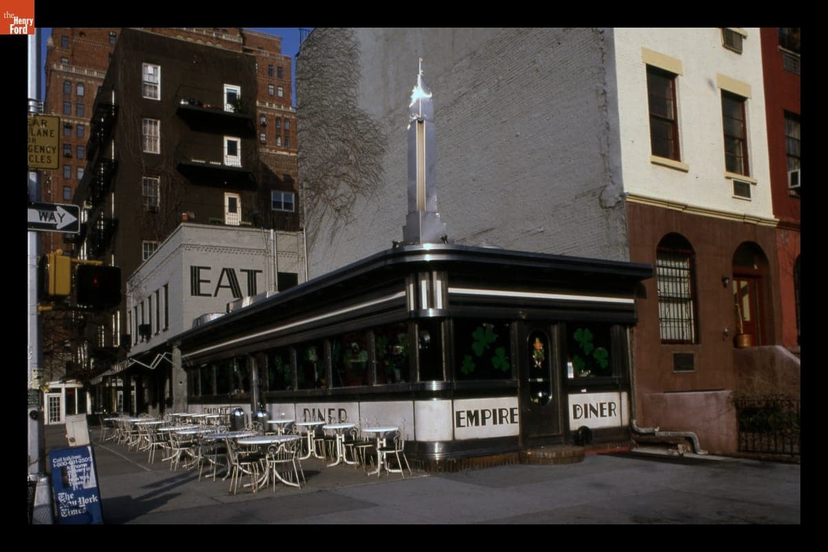 Empire Diner, New York City, March 1992