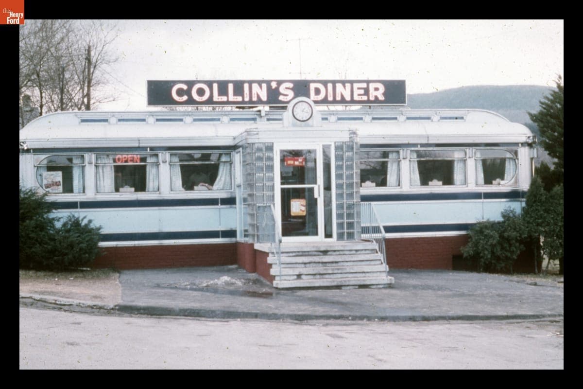 Collin's Diner, North Canaan, Connecticut, 1973