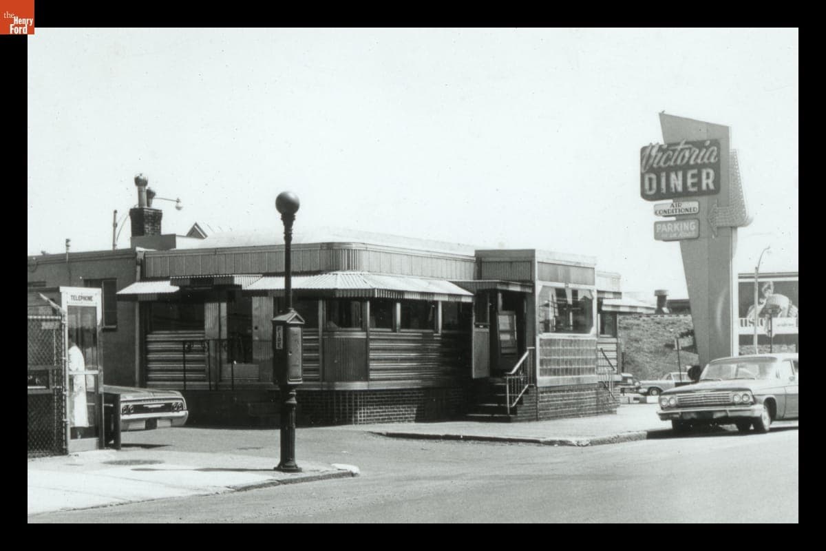 The Victoria Diner, a Jerry O'Mahony Diner, Boston, Massachusetts