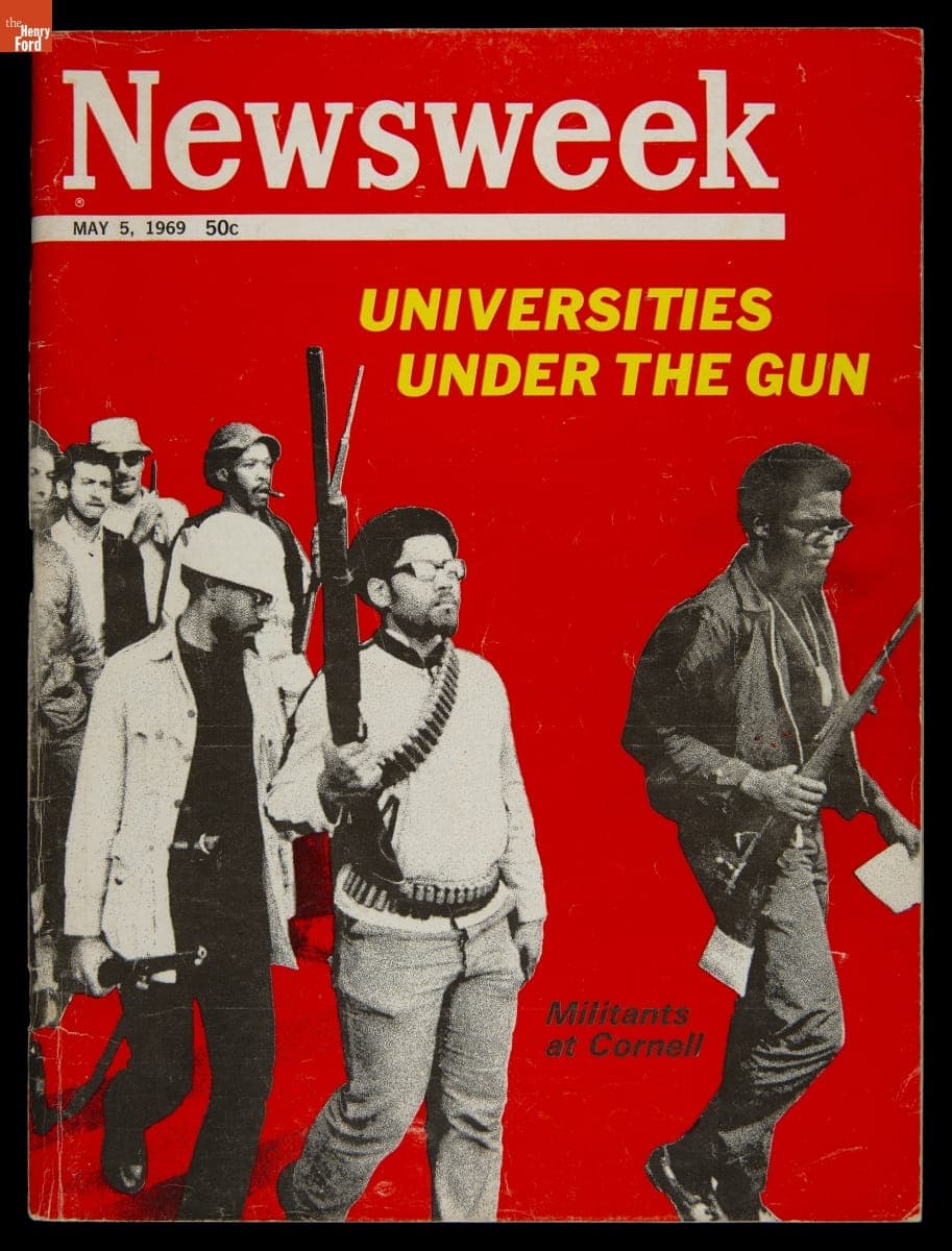 Newsweek Magazine, "Universities Under the Gun: Militants at Cornell," May 5, 1969