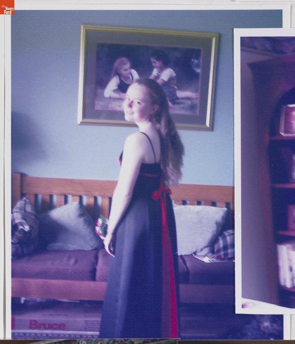 Jennifer O'Hare in Her Prom Dress, May 13, 2006