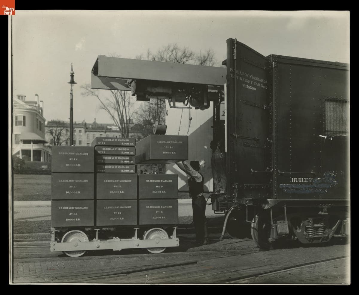 United States Bureau of Standards Railroad Master Scale Equipment, 1919