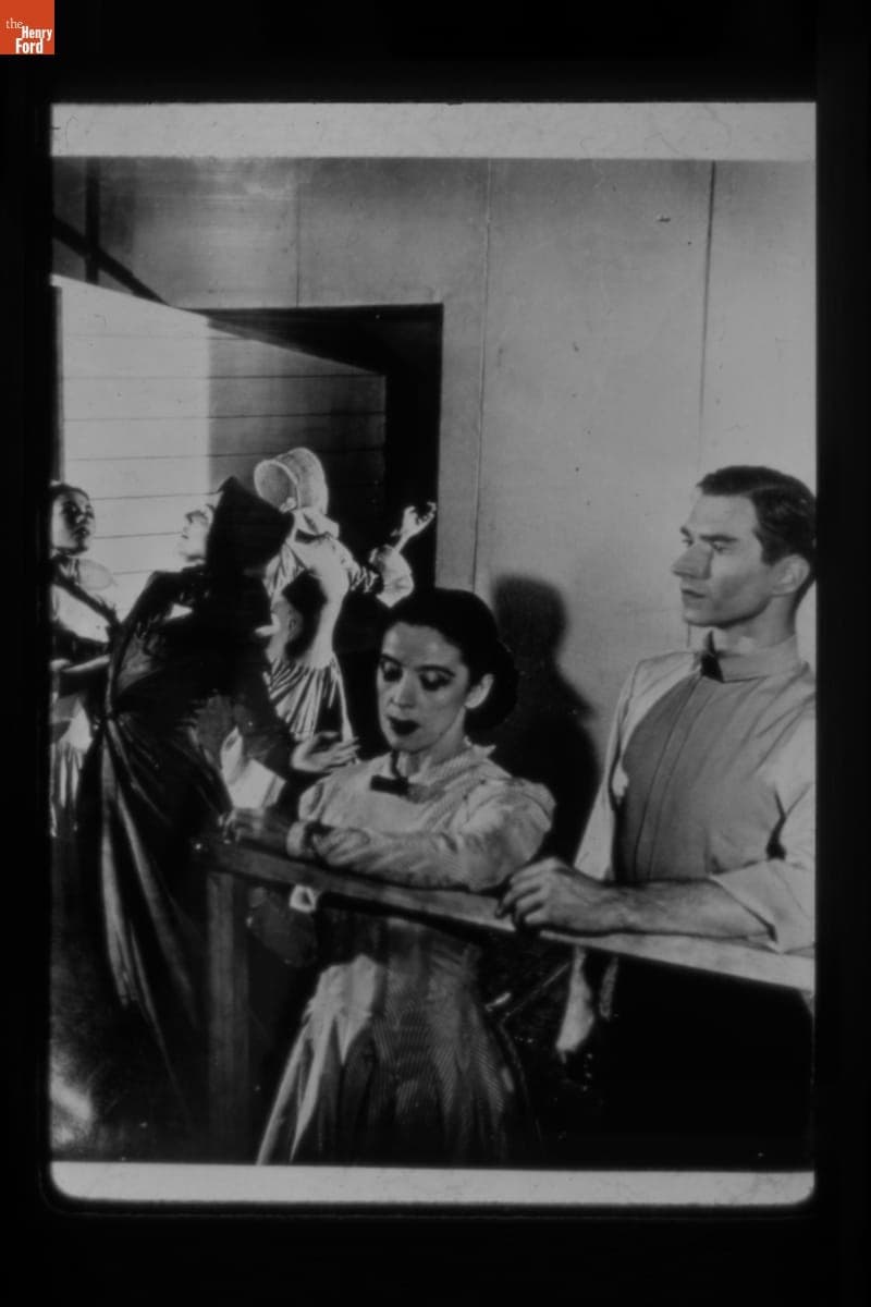 Martha Graham Dance Company in "Applachian Spring," with Sets by Isamu Noguchi, 1944