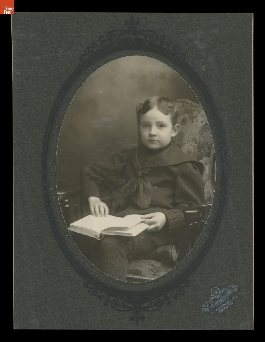 Portrait of Edsel Ford as a Child, 1901