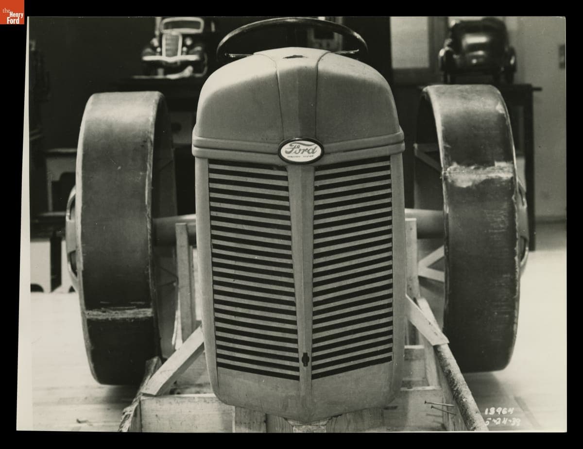 Clay Model of Ford 9N Tractor, May 1939