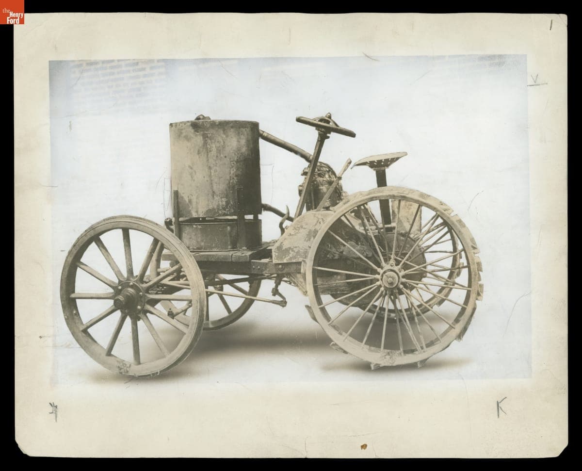 First Experimental Ford Tractor, 1907