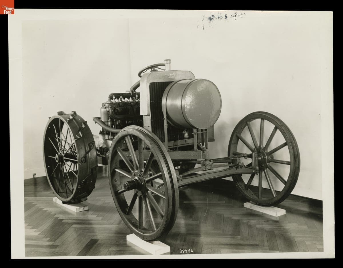 1906-1907 Experimental Ford Tractor, Photographed in Henry Ford Museum, 1938