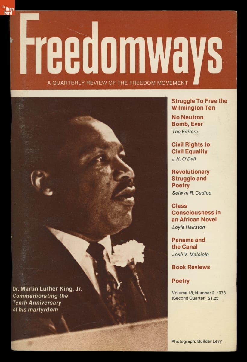 "Freedomways," Vol. 18, No. 2, Second Quarter, 1978