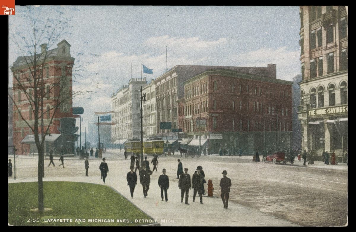 Lafayette and Michigan Avenue, Detroit, Michigan