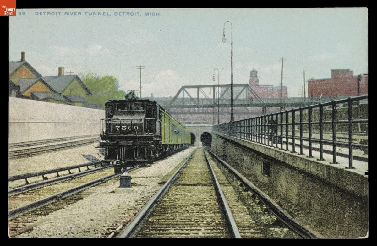 Detroit River Tunnel, Detroit, Michigan
