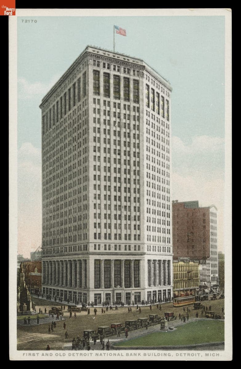 First and Old Detroit National Bank Building, Detroit, Michigan