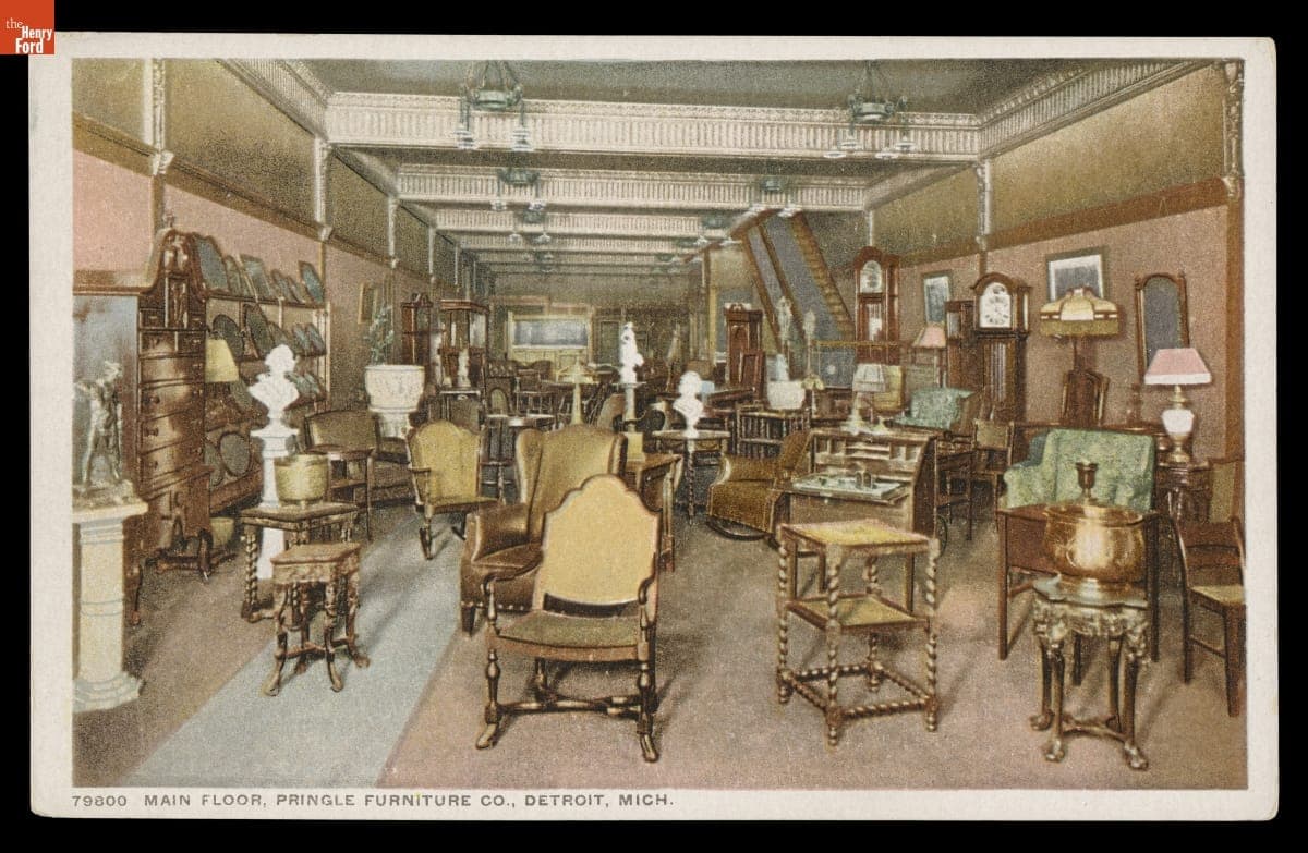 Main Floor, Pringle Furniture Company, Detroit, Michigan