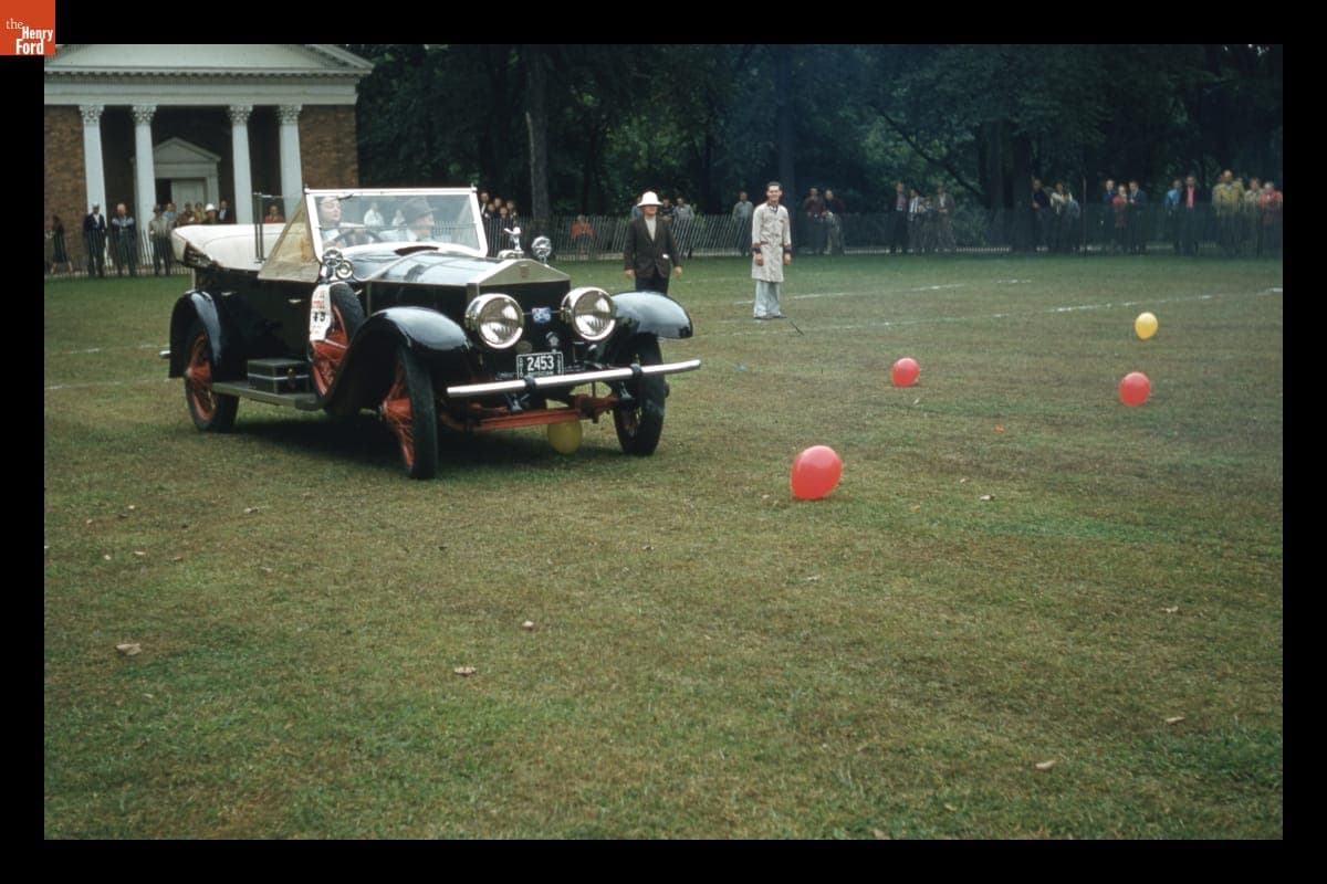 Obstacle Race at Old Car Festival in Greenfield Village, September 1956