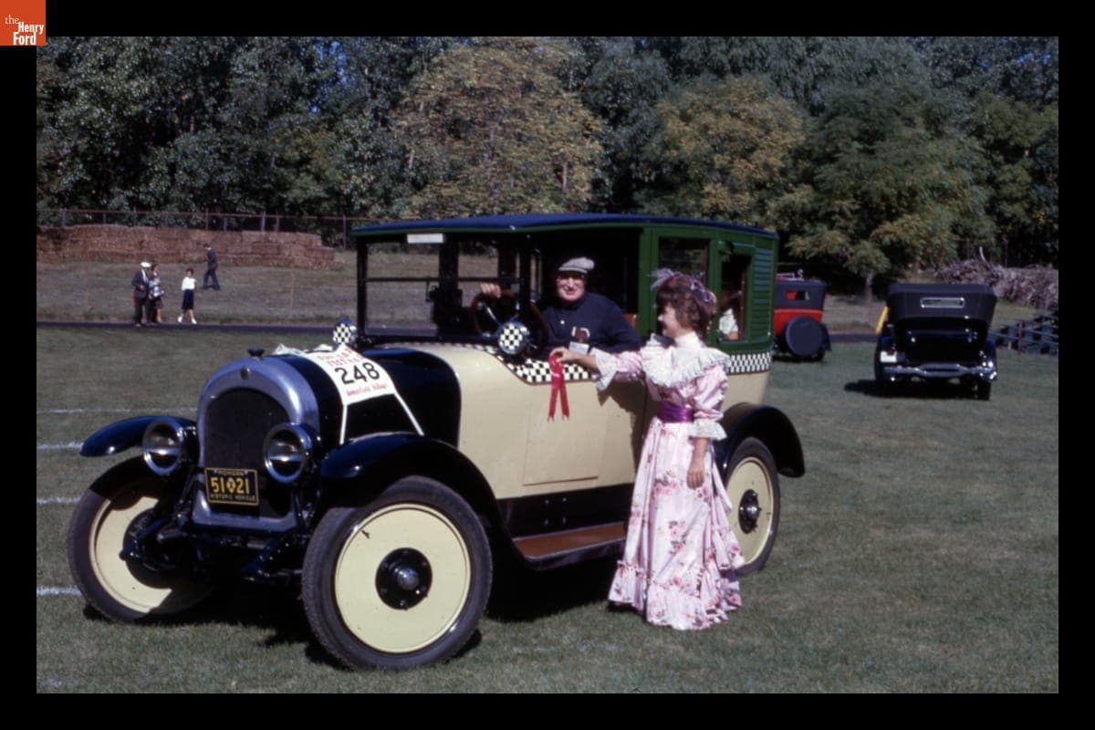 1922 Checker Cab Limousine at Old Car Festival in Greenfield Village, September 1963