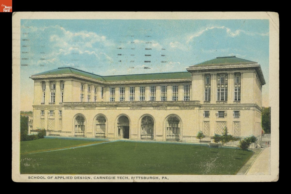 "School of Applied Design, Carnegie Tech, Pittsburgh, Pa."