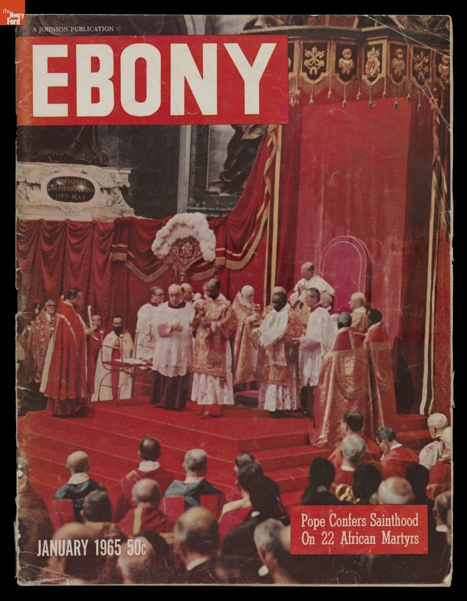 "Ebony," January 1965