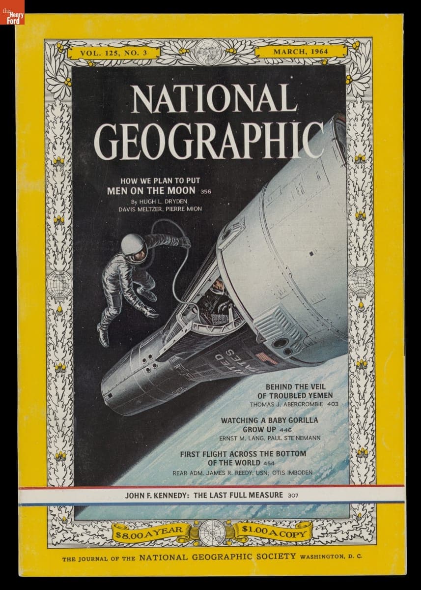 "National Geographic," Vol. 125, No. 3, March 1964