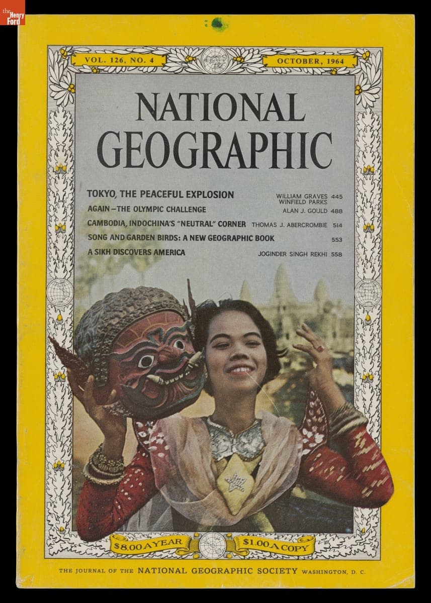 "National Geographic," Vol. 126, No. 4, October 1964