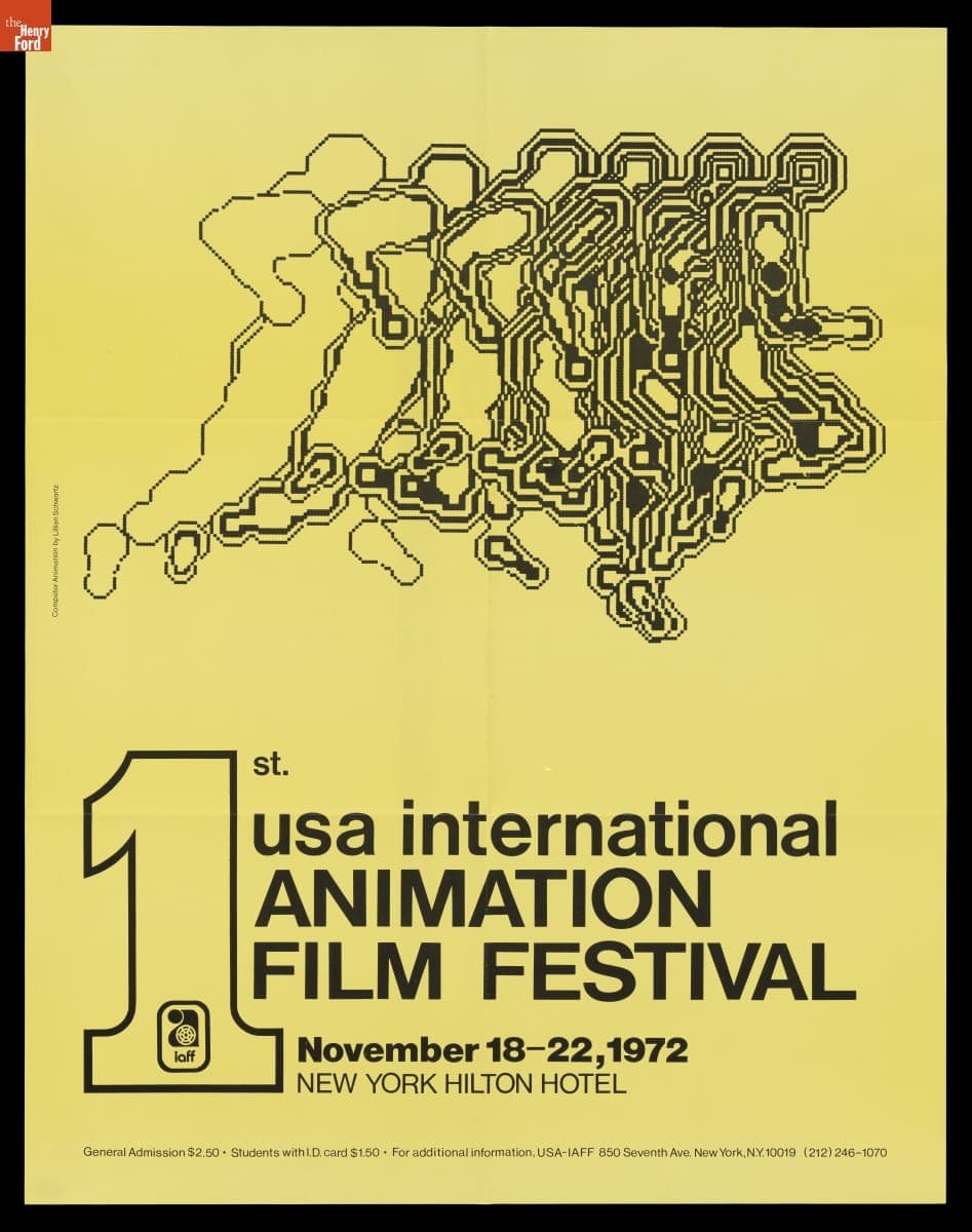 "First USA International Animation Film Festival," New York, New York, November 18-22, 1972