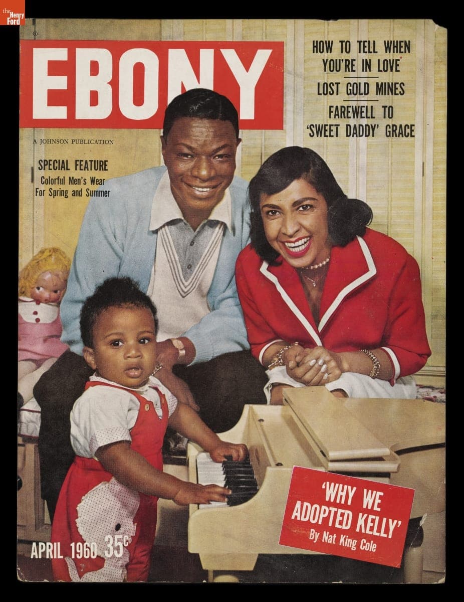 Advertising Poster, Ebony Magazine Cover, April 1960