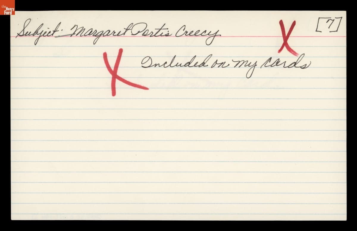 Handwritten Notes for "The House by the Side of the Road"