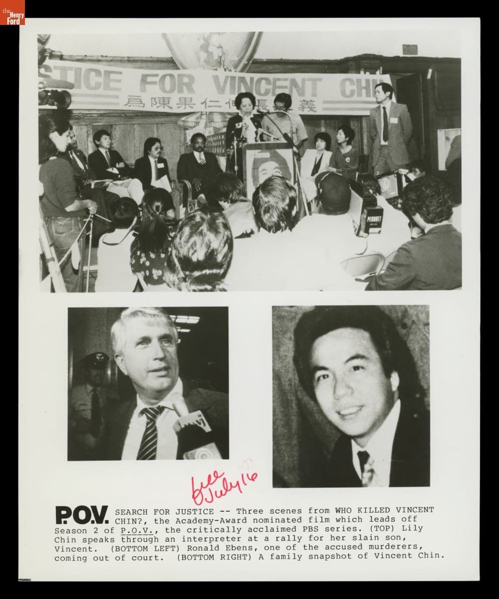 "Justice for Vincent Chin," July 11, 1989