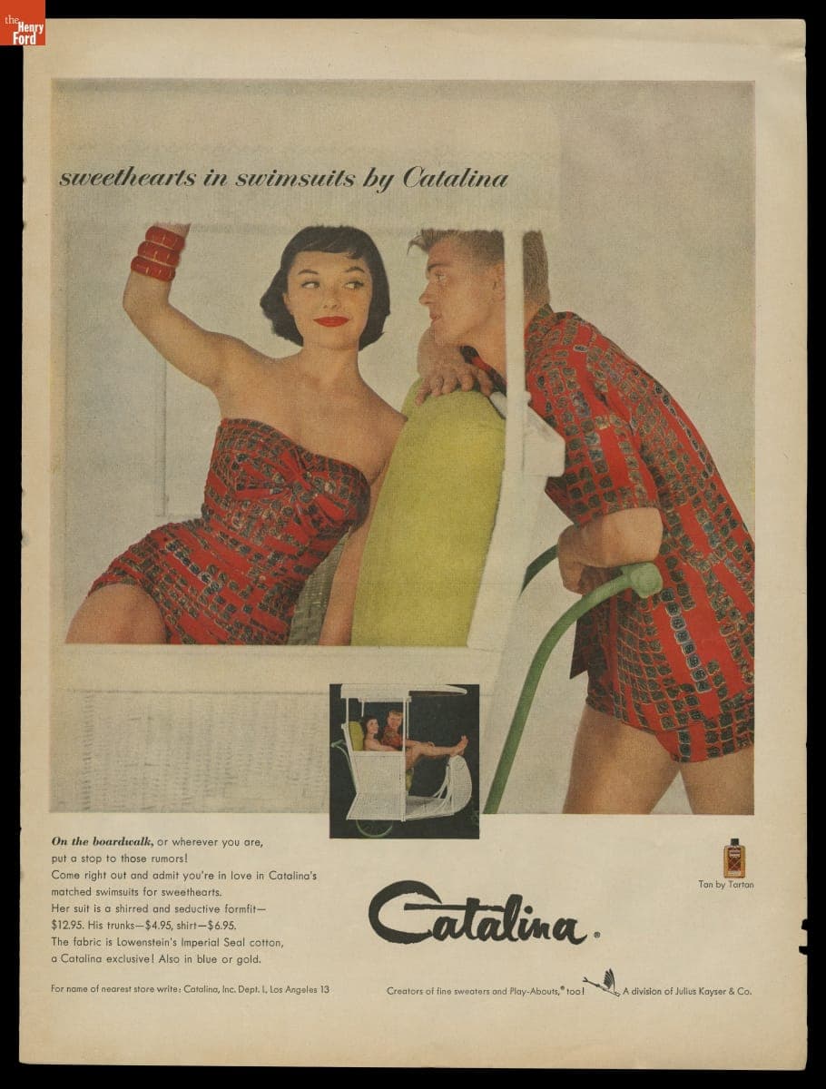 "Sweethearts in Swimsuits by Catalina," 1956