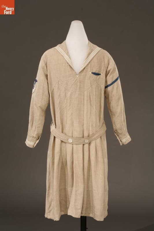 Sailor Dress Worn by Virginia Palmer Bradfield Ward, circa 1910