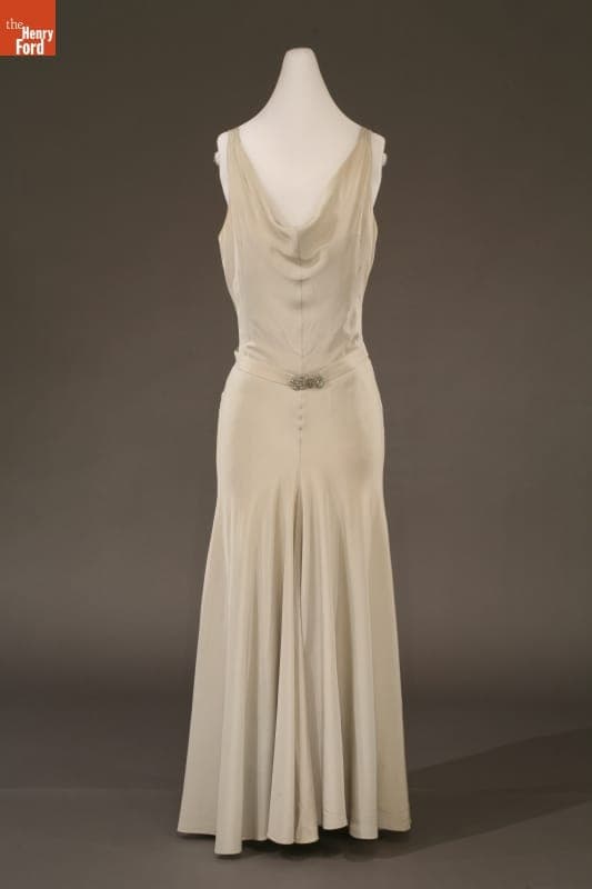 Evening Dress Worn by Virginia Palmer Bradfield Ward, circa 1931