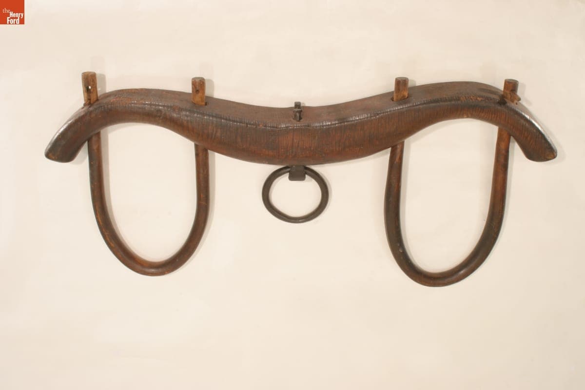 Ox Yoke with Two Bows, 1800-1900