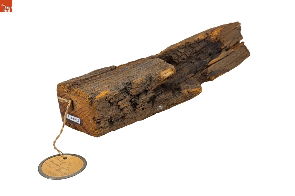 Piece of George Washington Wheelbarrow