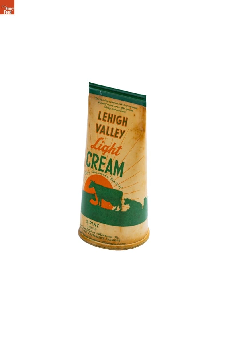 Lehigh Valley Cream Carton