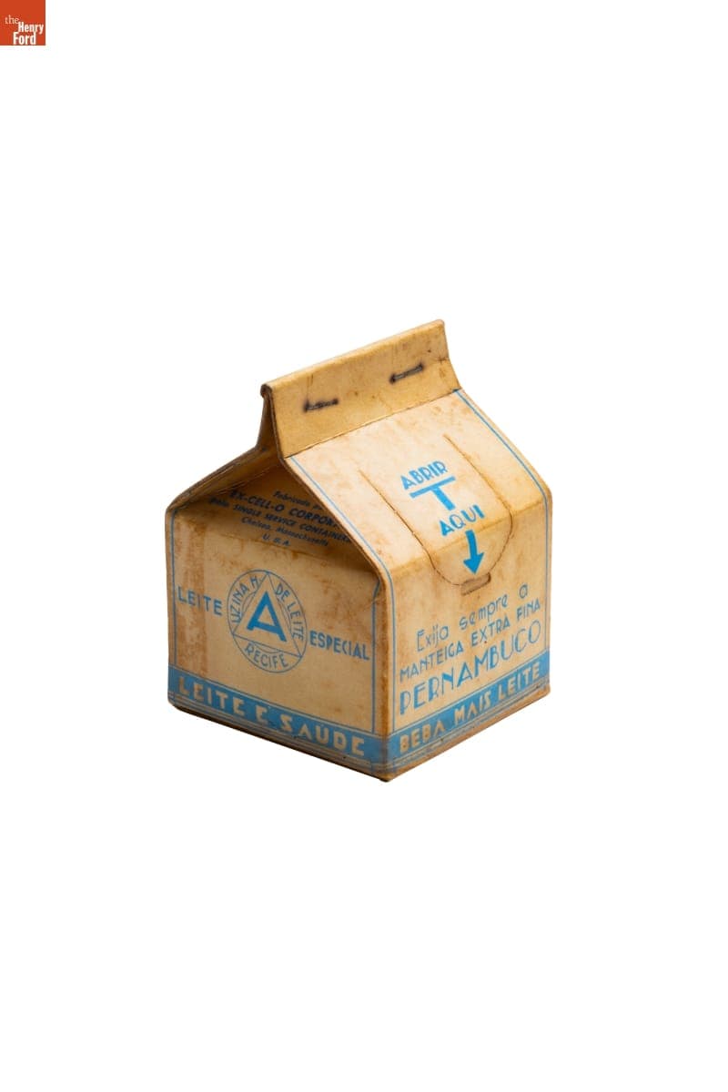 Pernambuco Milk Carton, circa 1941