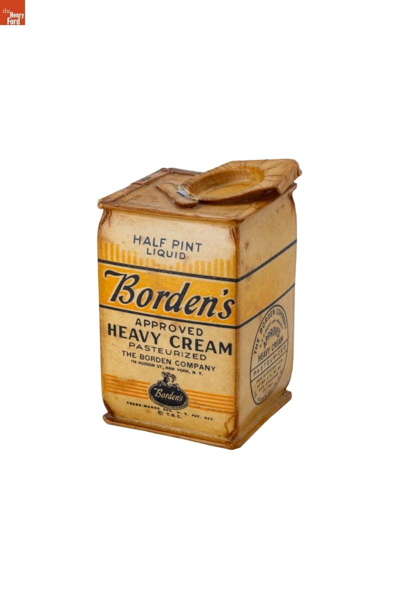 Borden's Heavy Cream Carton
