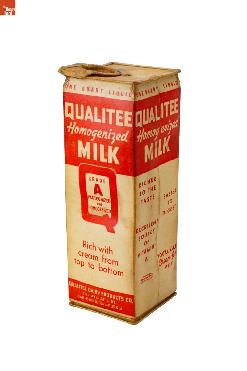 Qualitee Dairy Products Milk Carton