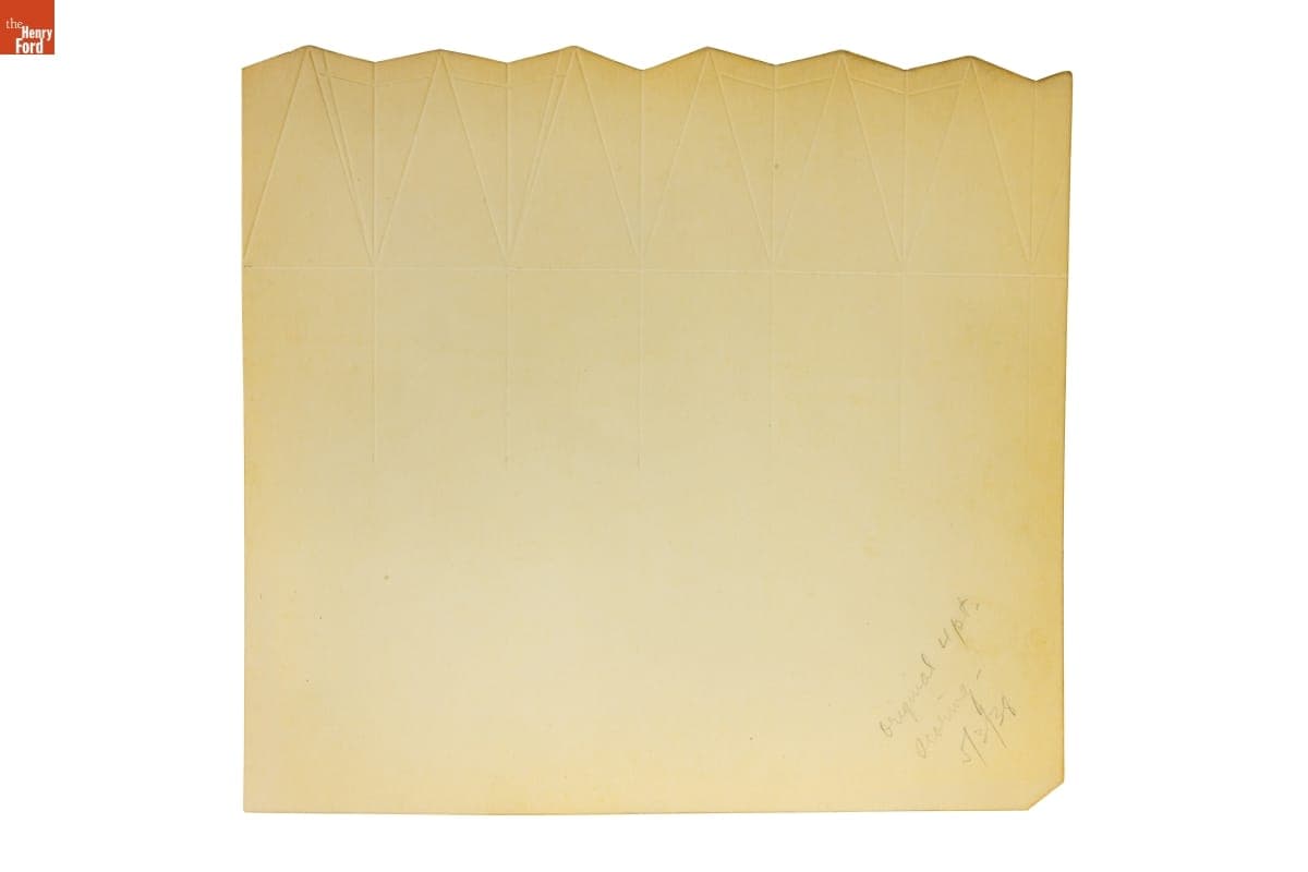 Dairy Carton Blank, 1938