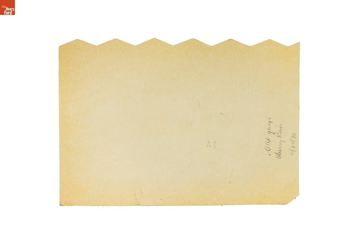 Milk Carton Blank, 1936