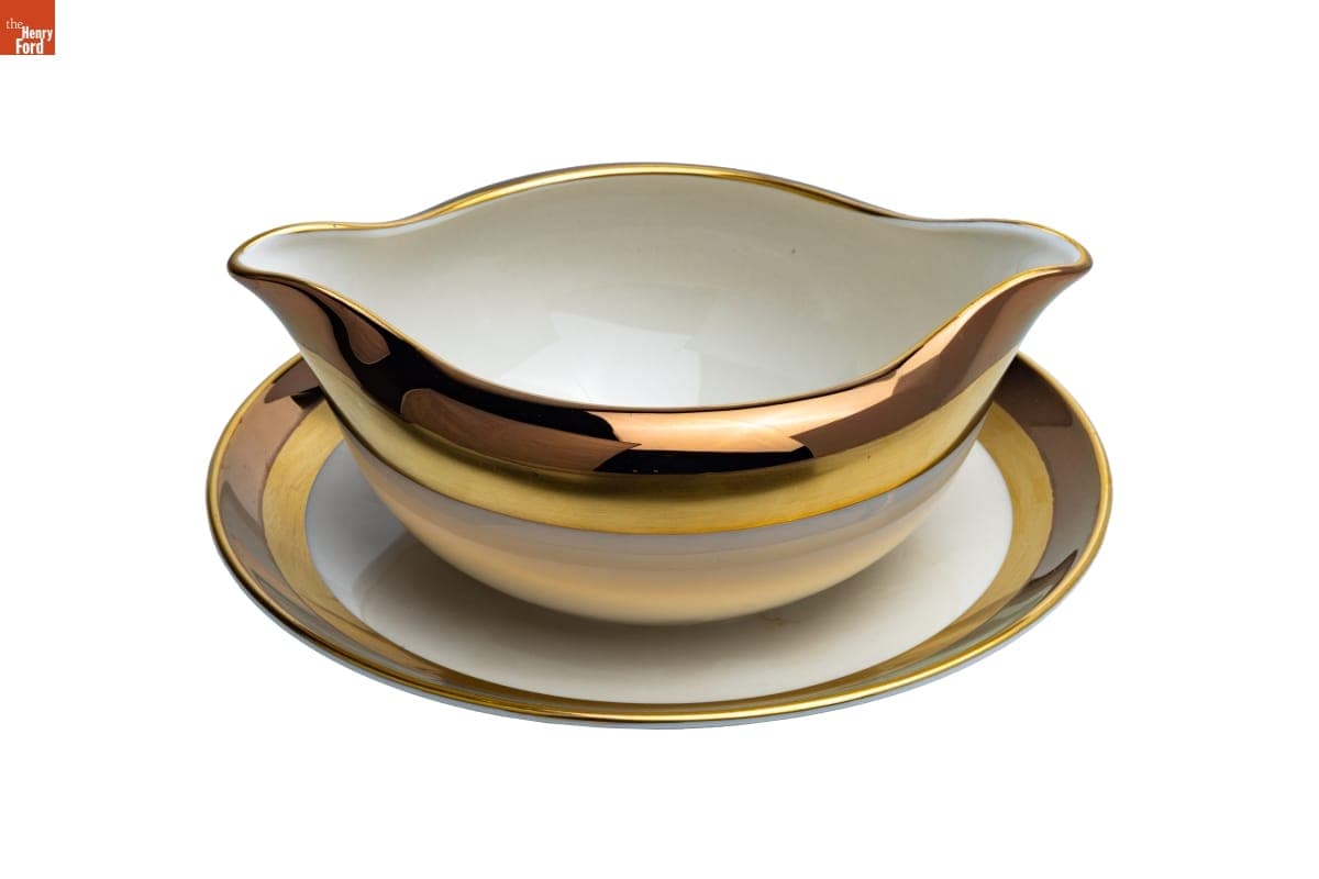 Marquis Pattern Sauceboat Used by the Jackson Family, Selma, Alabama