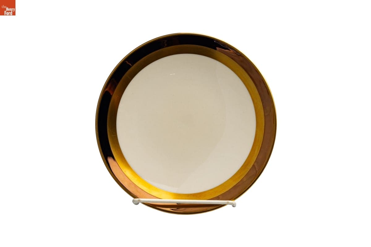 Marquis Pattern Bread and Butter Plate Used by the Jackson Family, Selma, Alabama
